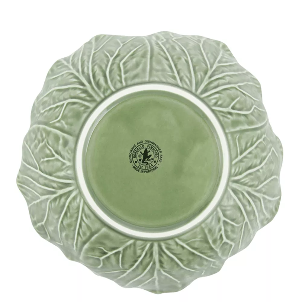 Bordallo Pinheiro Cabbage Serving Bowl 17.5cm Natural
